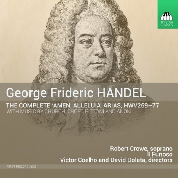 Handel - The Complete Alleluia, Amen Arias, HWV269-77 | Toccata Classics TOCC0337