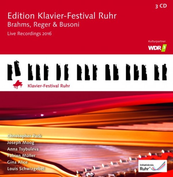 Edition Klavier-Festival Ruhr Vol.35: Brahms, Reger & Busoni | C-AVI AVI8553361