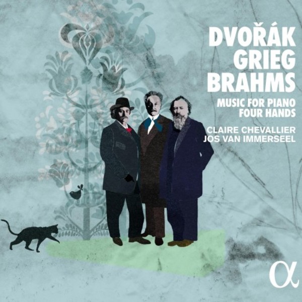 Dvorak, Grieg, Brahms: Music for Piano Four Hands