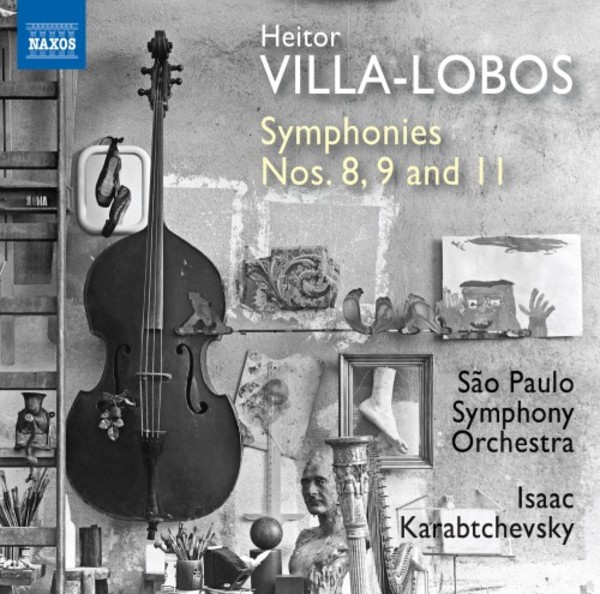 Villa-Lobos - Symphonies 8, 9 & 11 | Naxos 8573777
