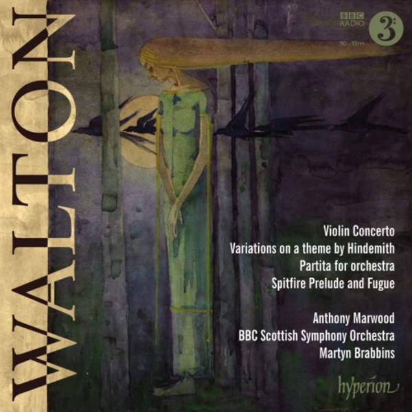 Walton - Violin Concerto, Partita, Hindemith Variations | Hyperion CDA67986