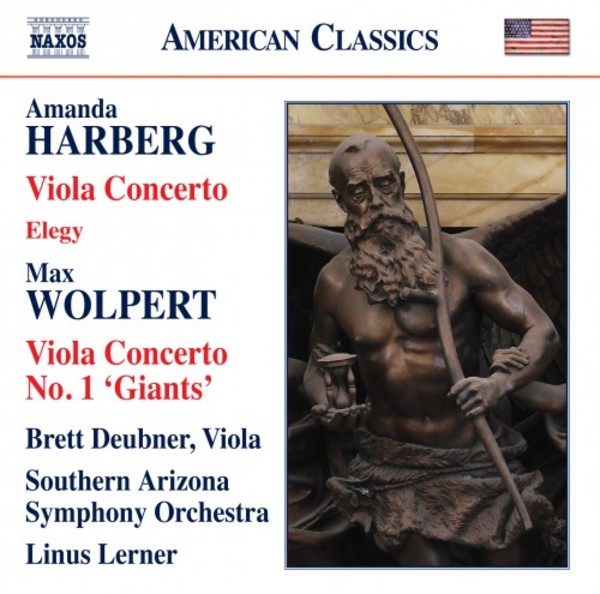 Amanda Harberg & Max Wolpert - Viola Concertos | Naxos - American Classics 8559840