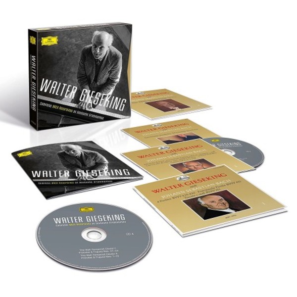 Walter Gieseking: Complete Bach Recordings on Deutsche Grammophon | Deutsche Grammophon 4797362