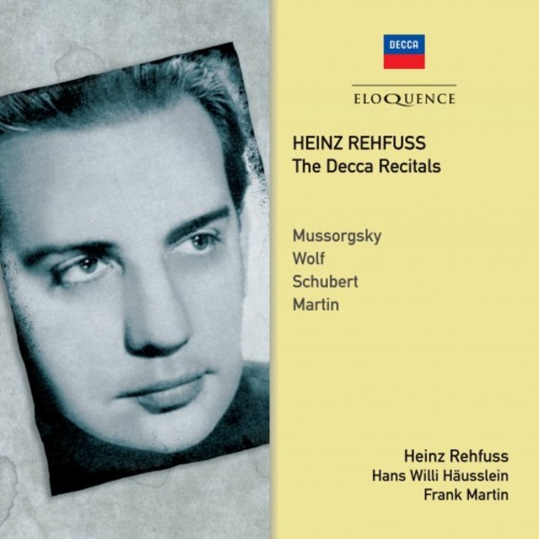 Heinz Rehfuss: The Decca Recitals