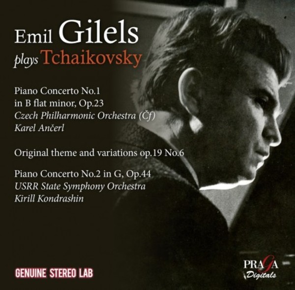 Emil Gilels plays Tchaikovsky | Praga Digitals PRD250388