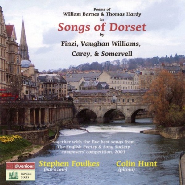Songs of Dorset by Finzi, Vaughan Williams, Carey & Somervell | Divine Art DDV24163