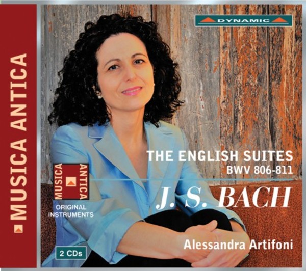 JS Bach - The English Suites, BWV 806-811 | Dynamic CDS7793