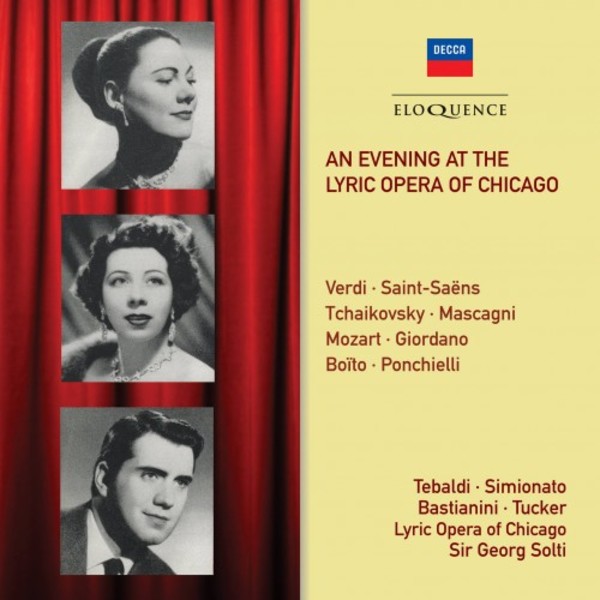 An Evening at the Lyric Opera of Chicago | Australian Eloquence ELQ4827518