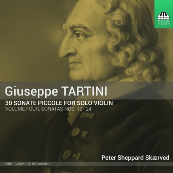Tartini - 30 Sonate Piccole for Solo Violin Vol.4 | Toccata Classics TOCC0363
