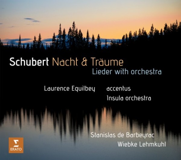 Schubert - Nacht & Traume: Lieder with orchestra | Erato 9029576943