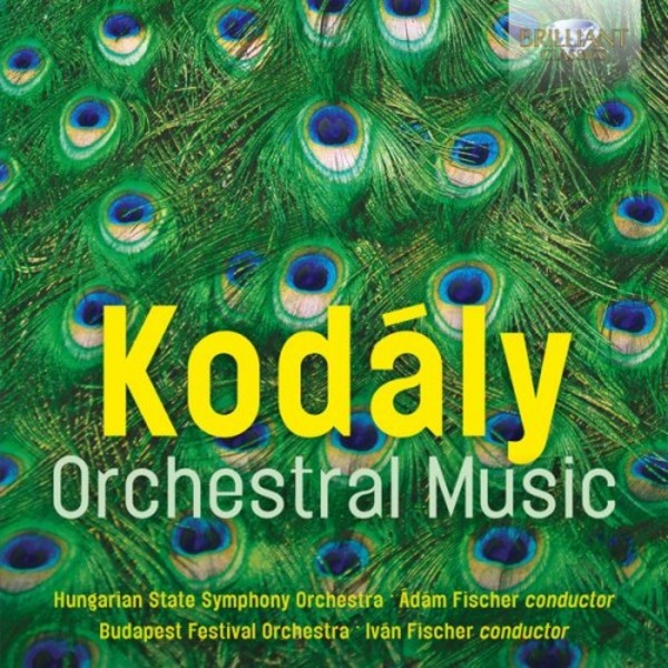 Kodaly - Orchestral Music | Brilliant Classics 95603