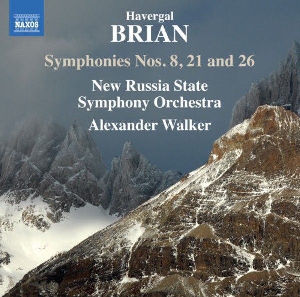 Brian - Symphonies 8, 21 & 26 | Naxos 8573752