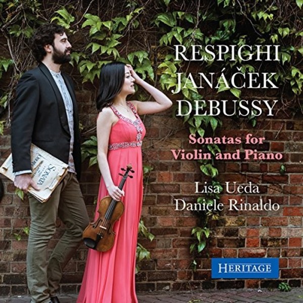 Respighi, Janacek, Debussy - Violin Sonatas | Heritage HTGCD190
