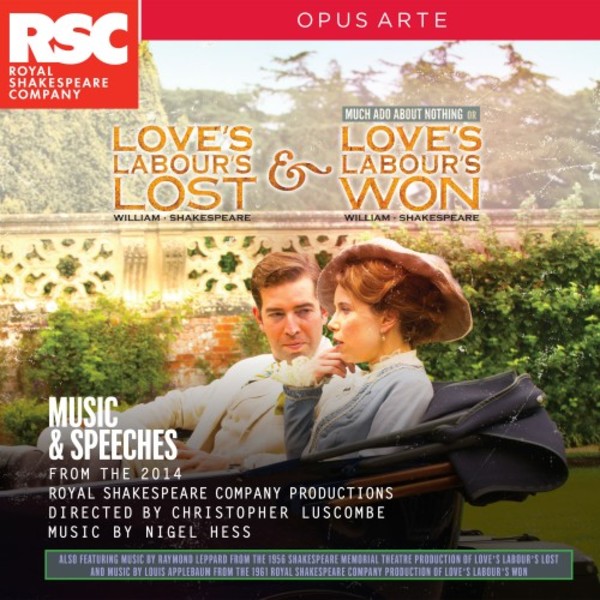Shakespeare - Loves Labours Lost & Loves Labours Won: Music & Speeches | Opus Arte OACD9025D