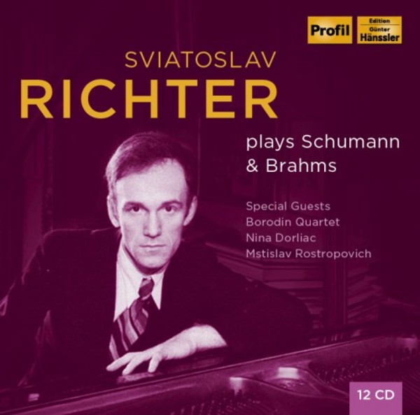 Sviatoslav Richter plays Schumann & Brahms (1948-1963) | Haenssler Profil PH17067