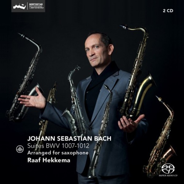JS Bach - Suites BWV1007-1012 arranged for saxophone | Challenge Classics CC72769