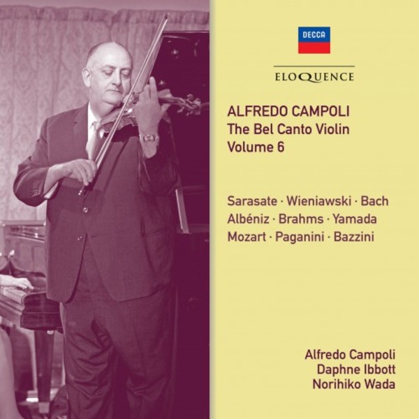 Alfredo Campoli: The Bel Canto Violin Vol.6 | Australian Eloquence ELQ4825135