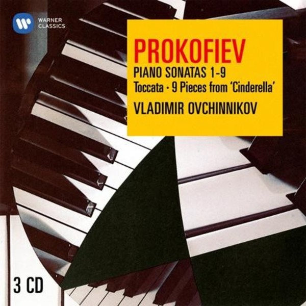 Prokofiev - Piano Sonatas 1-9, Toccata, 9 Pieces from Cinderella | Warner - Original Jackets 9029573985