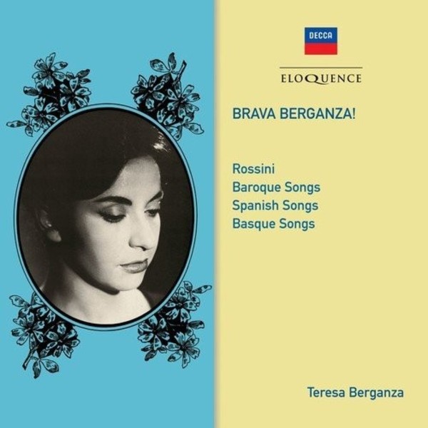 Brava Berganza: Rossini, Baroque, Spanish & Basque Songs | Australian Eloquence ELQ4826397