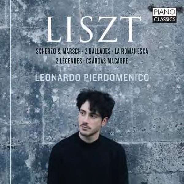 Liszt - Scherzo & March, 2 Ballades, La Romanesca, 2 Legendes, Csardas macabre