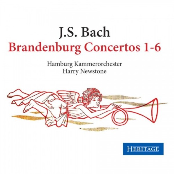 JS Bach - Brandenburg Concertos 1-6 | Heritage HTGCD1956