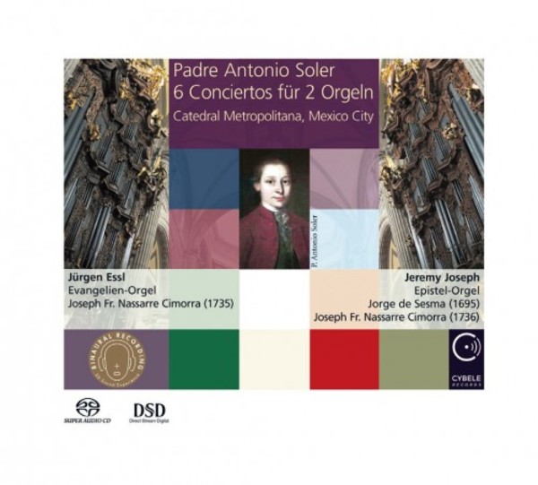 A Soler - 6 Concertos for 2 Organs | Cybele CYBELESACD031802