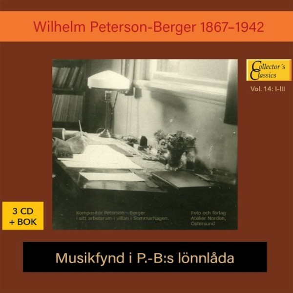 Peterson-Berger - Musikfynd i P.-B:s lonnlada (CD + Book) | Caprice CAP21910