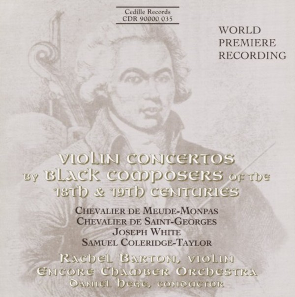 Violin Concertos by Black Composers | Cedille Records CDR90000035