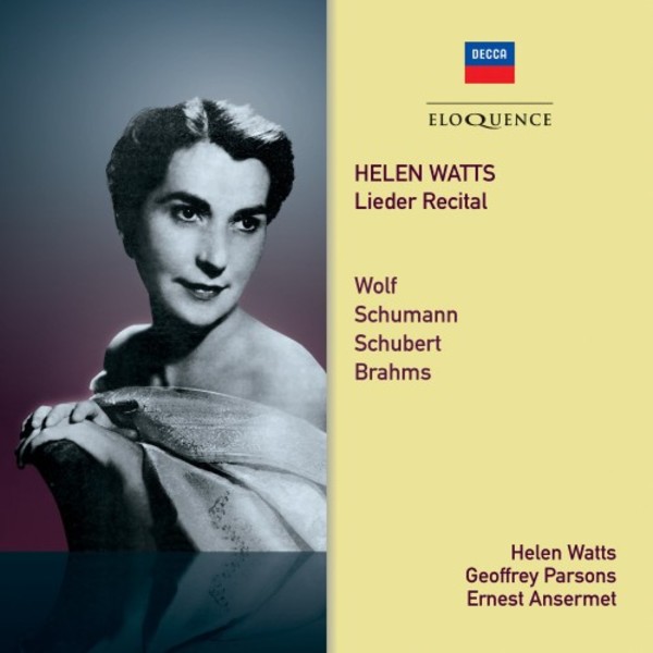 Helen Watts: Lieder Recital | Australian Eloquence ELQ4828588