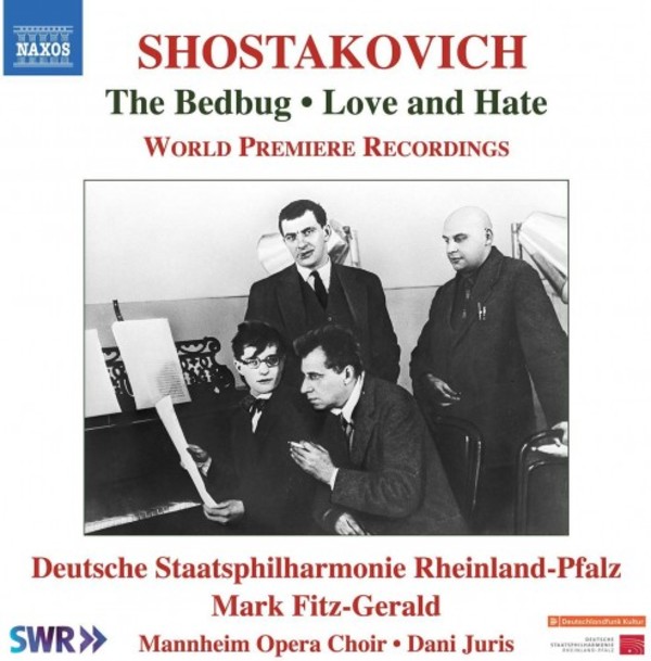 Shostakovich - The Bedbug, Love and Hate | Naxos 8574100