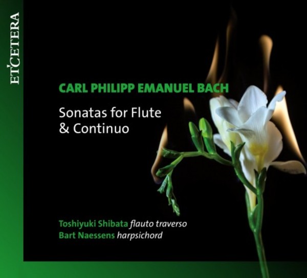 CPE Bach - Sonatas for Flute & Continuo | Etcetera KTC1667