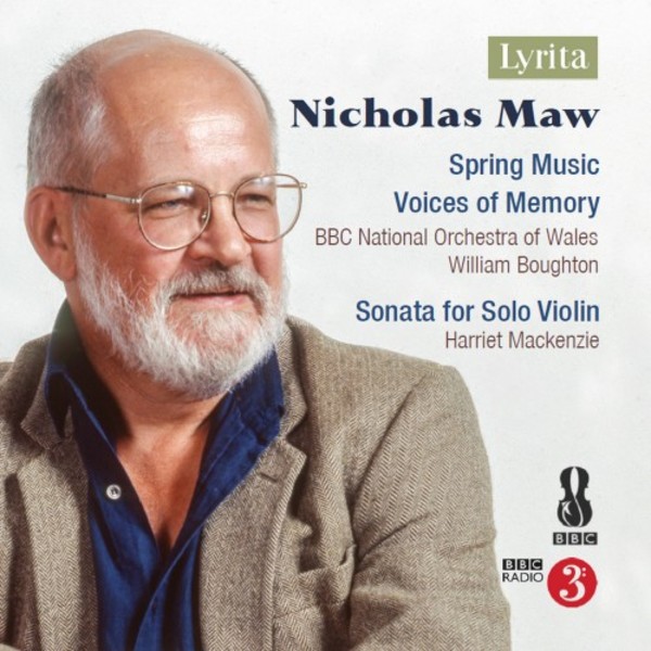 Maw - Spring Music, Voices of Memory, Solo Violin Sonata | Lyrita SRCD385