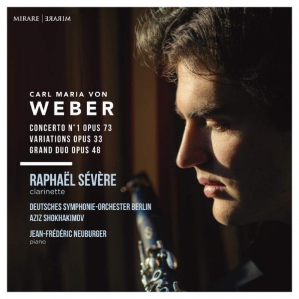 Weber - Clarinet Concerto no.1, Variations, Grand Duo | Mirare MIR372