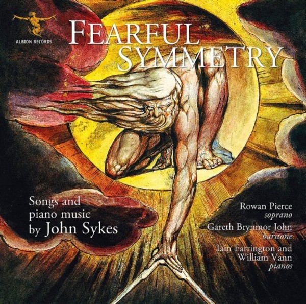 Sykes - Fearful Symmetry: Songs and Piano Music | Albion Records ALBCD040