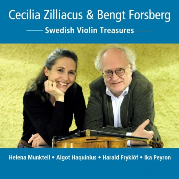 Swedish Violin Treasures: Munktell, Fryklof, Peyron & Haquinius | DB Productions DBCD195