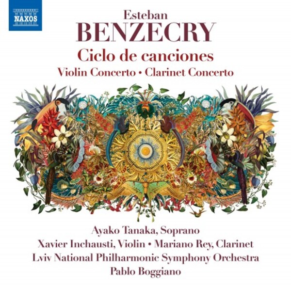 Benzecry - Ciclo de canciones, Violin Concerto, Clarinet Concerto | Naxos 8574128