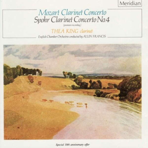 Mozart - Clarinet Concerto; Spohr - Clarinet Concerto no.4 | Meridian CDE84022