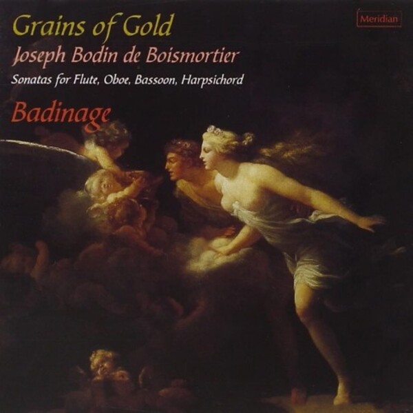 Boismortier - Grains of Gold: Sonatas for Flute, Oboe, Bassoon, Harpsichord | Meridian CDE84335