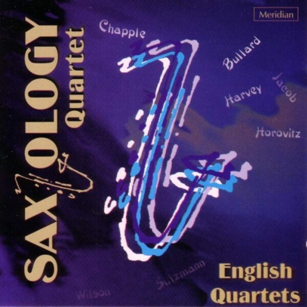 English Saxophone Quartets | Meridian CDE84376