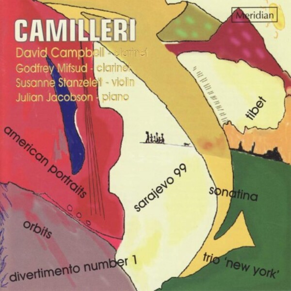 Camilleri - New York Trio, Divertimento no.1, etc. | Meridian CDE84407