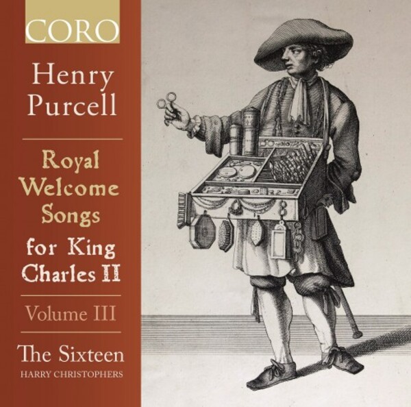 Purcell - Royal Welcome Songs for King Charles II Vol.3 | Coro COR16182
