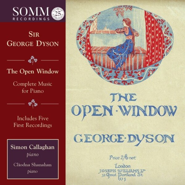 Dyson - The Open Window: Complete Music for Piano | Somm SOMMCD06222
