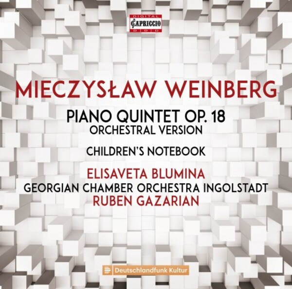 Weinberg - Piano Quintet (orch. Baier), Childrens Notebooks 1 & 2 | Capriccio C5366