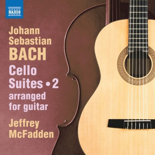 JS Bach - Cello Suites arr. for Guitar Vol.2 | Naxos 8573626