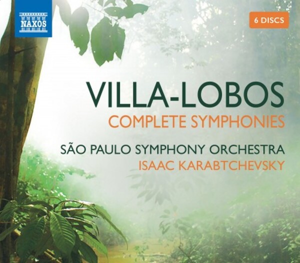 Villa-Lobos - Complete Symphonies | Naxos 8506039