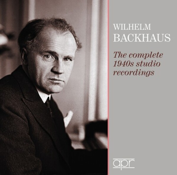 Wilhelm Backhaus: The Complete 1940s Studio Recordings | APR APR5637