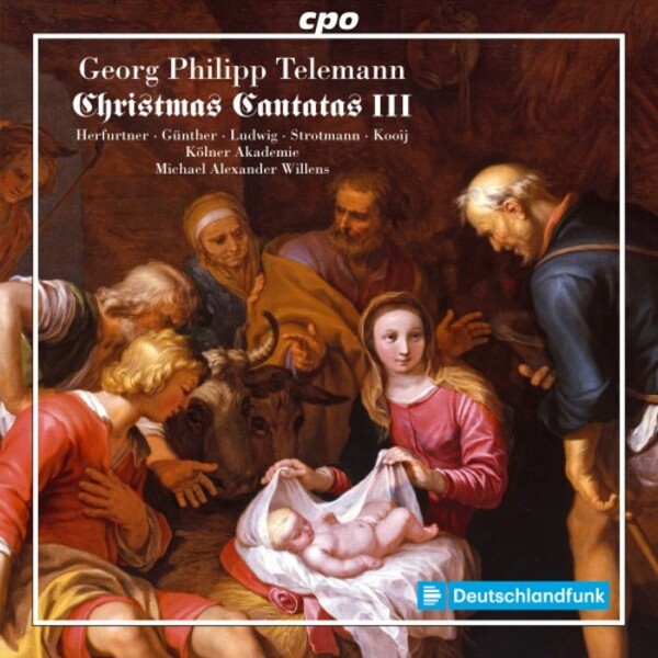 Telemann - Christmas Cantatas Vol.3 | CPO 5553962