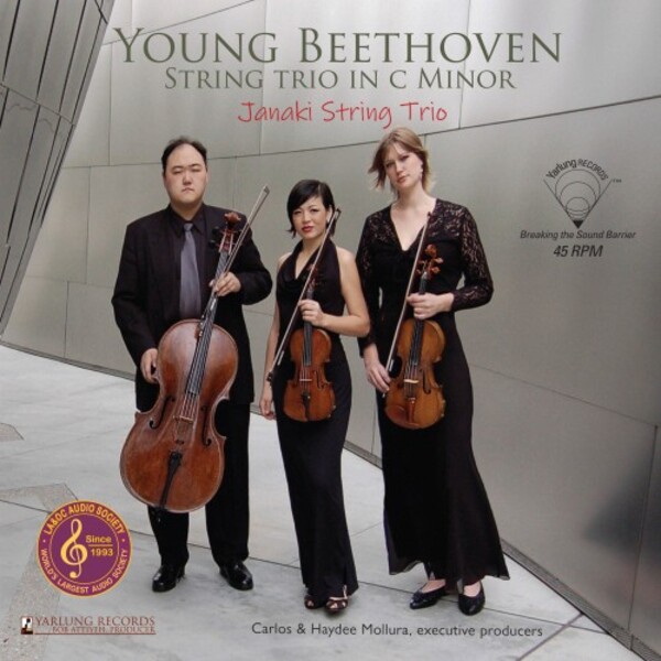 Young Beethoven: String Trio in C minor (45rpm Vinyl LP) | Yarlung Records YAR53966376V