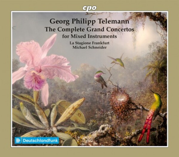 Telemann - Complete Grand Concertos for Mixed Instruments | CPO 5554142