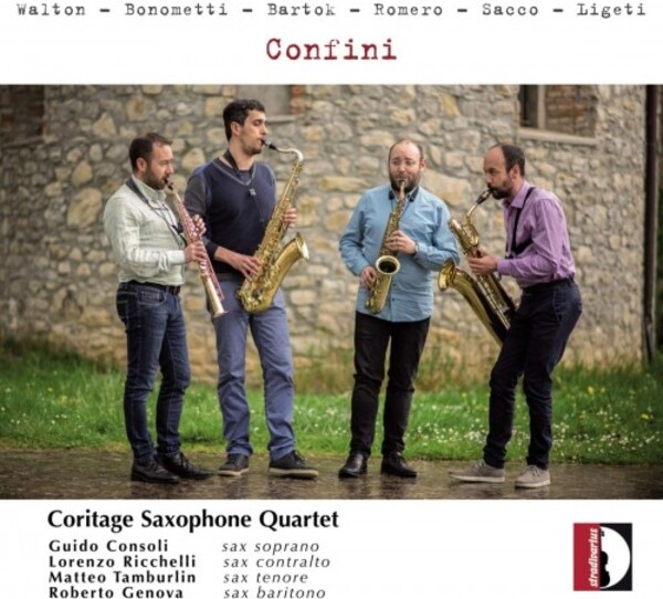 Confini: Music for Saxophone Quartet | Stradivarius STR37130